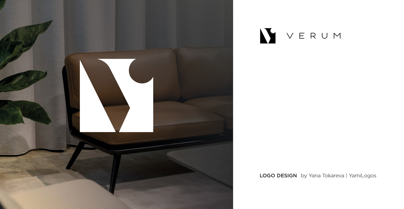 furniture identity logo Logo Design Logotype ukraine дизайн логотипа логотип Minimalism simple