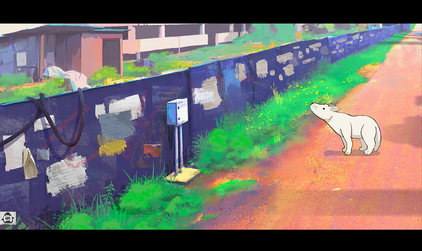 anime art background color concept Drawing  game Ghibli mambeskaart