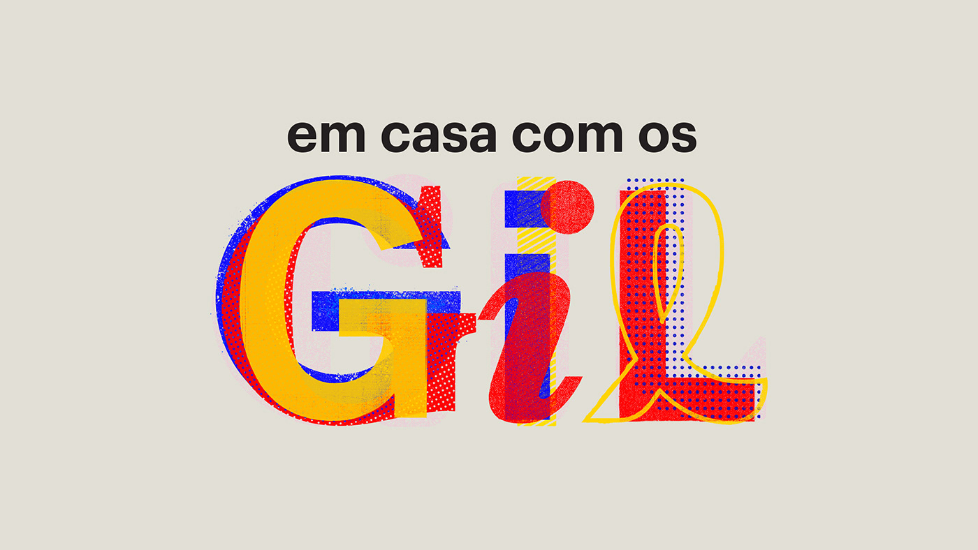 Amazon Gilberto Gil key visual Prime Video brand brand identity graphic design  Logo Design Post Production visual identity