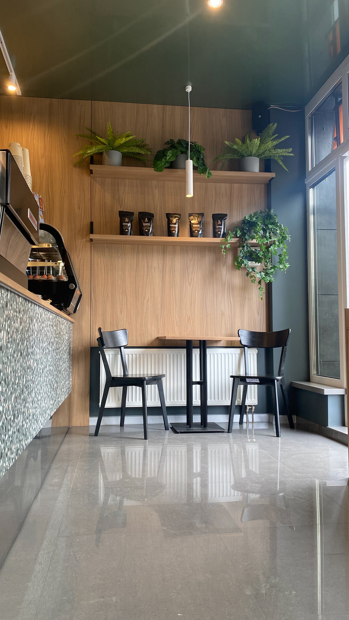 caffetteria interior design  Medley design studio kyiv Saviola sudilovska Vyshgorod