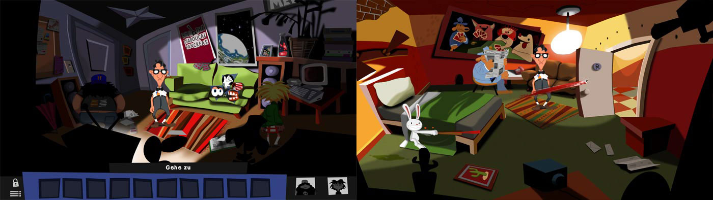 adventure point and click game oldschool day of the tentacle