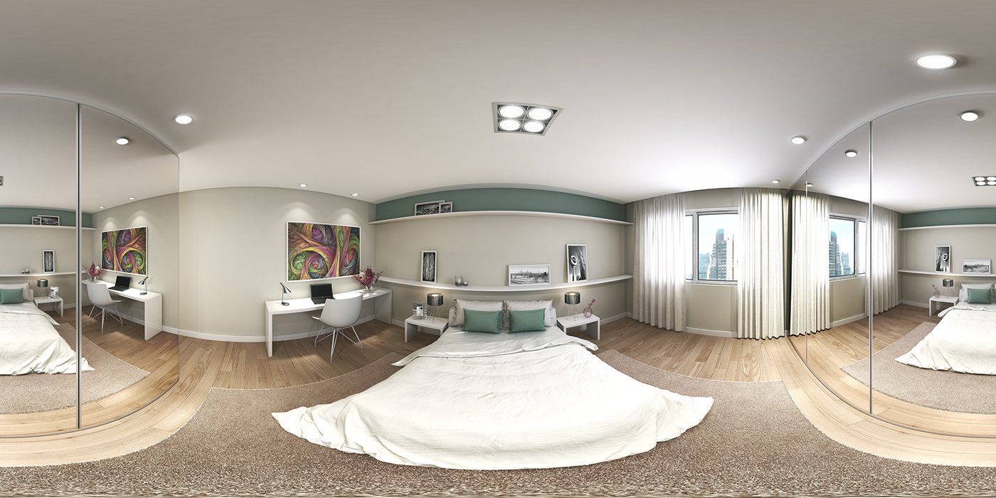 ARQUITETURA Interior 3D virtual tour panoramica panoramic maquete eletronica 360 degree apartamento virtual passeio interativo