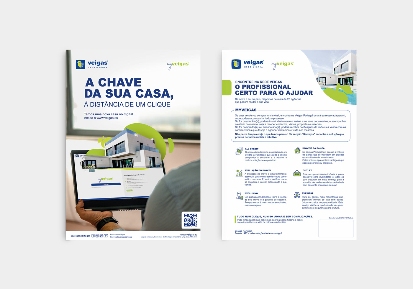 Advertising  business flyer property real estate