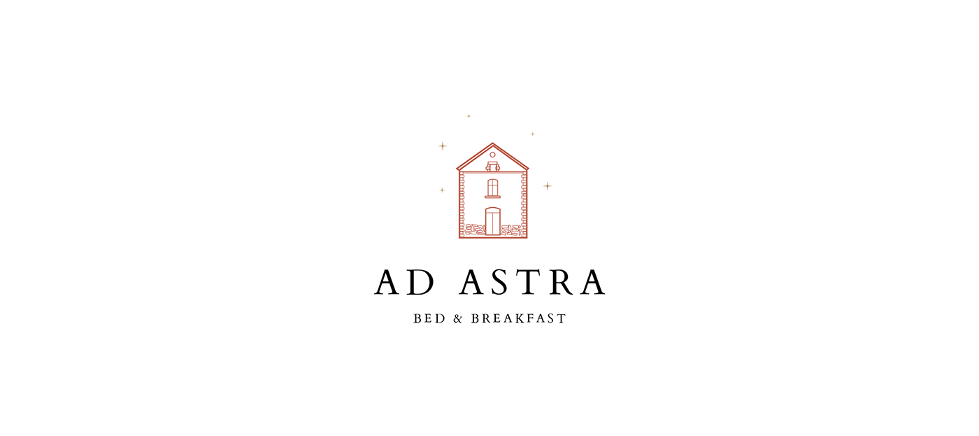 bed and breakfast hotel hostel branding  Logo Design Hospitality belgium Limbourg brand identity Brand Design