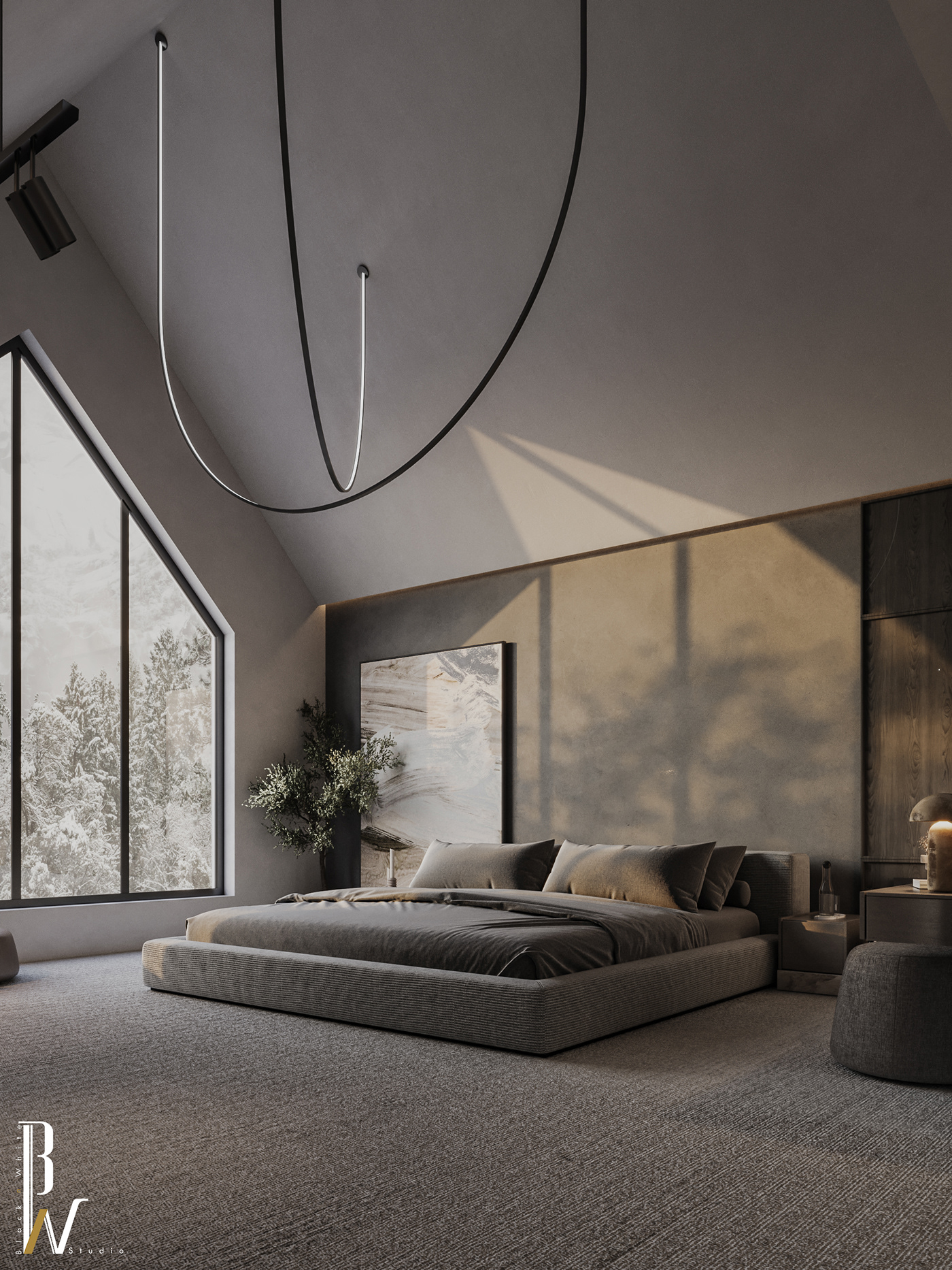 3D architecture visualization Render interior design  modern 3ds max corona design Graphic Designer