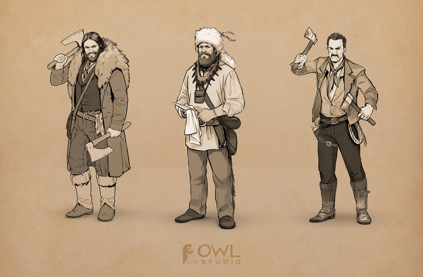 Characters for Karma Game on Behance