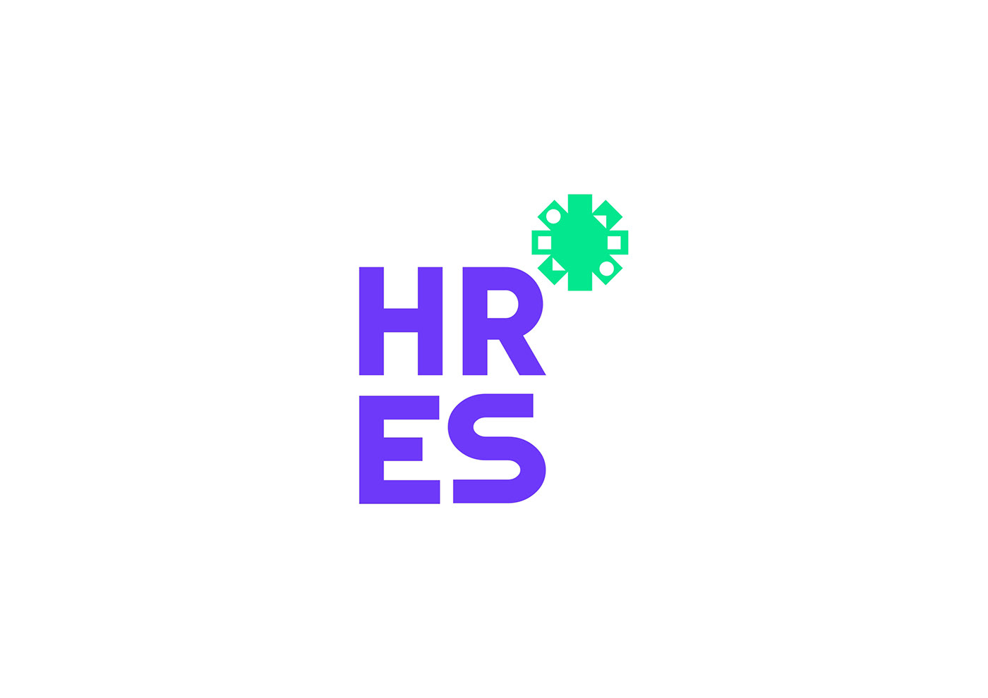branding  hres hussein vezo logo