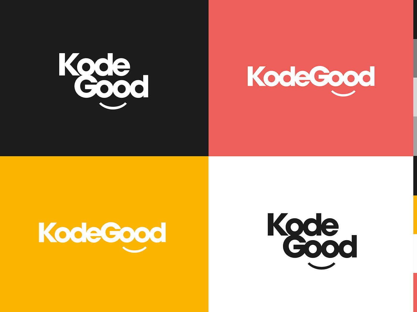 logo clean vector flat Logotype design code coding identity brand