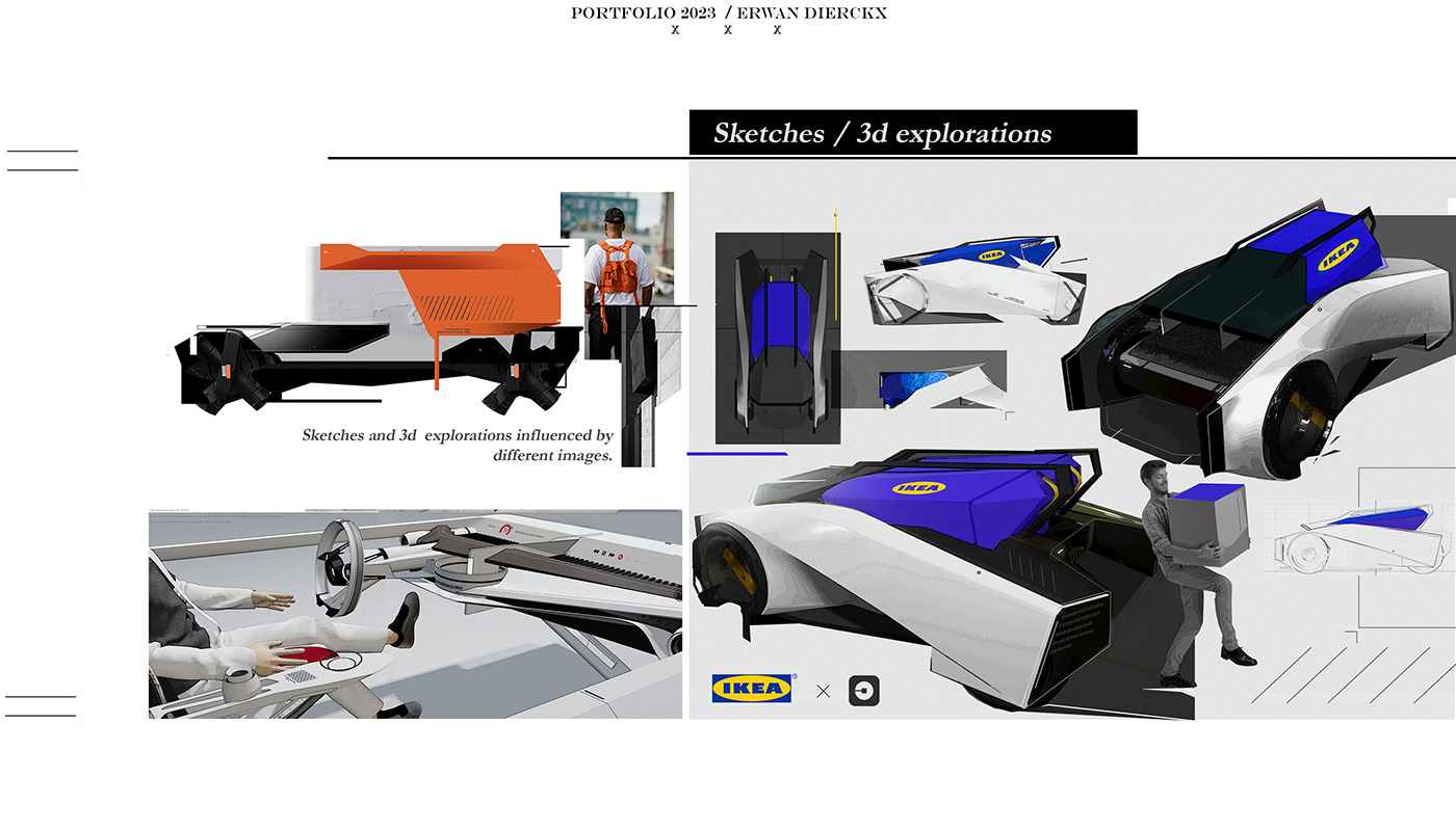 design sketch 3D Automotive design car Vehicle automotive   Render design transport TRANSPORATION DESIGN