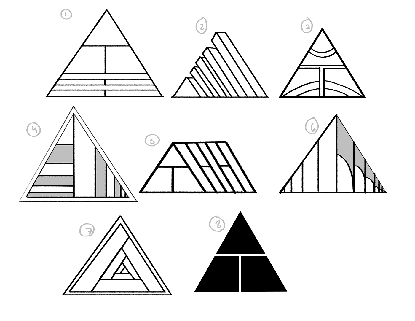 logo Logo Design company image graphic design  design sketch ILLUSTRATION  Triangles