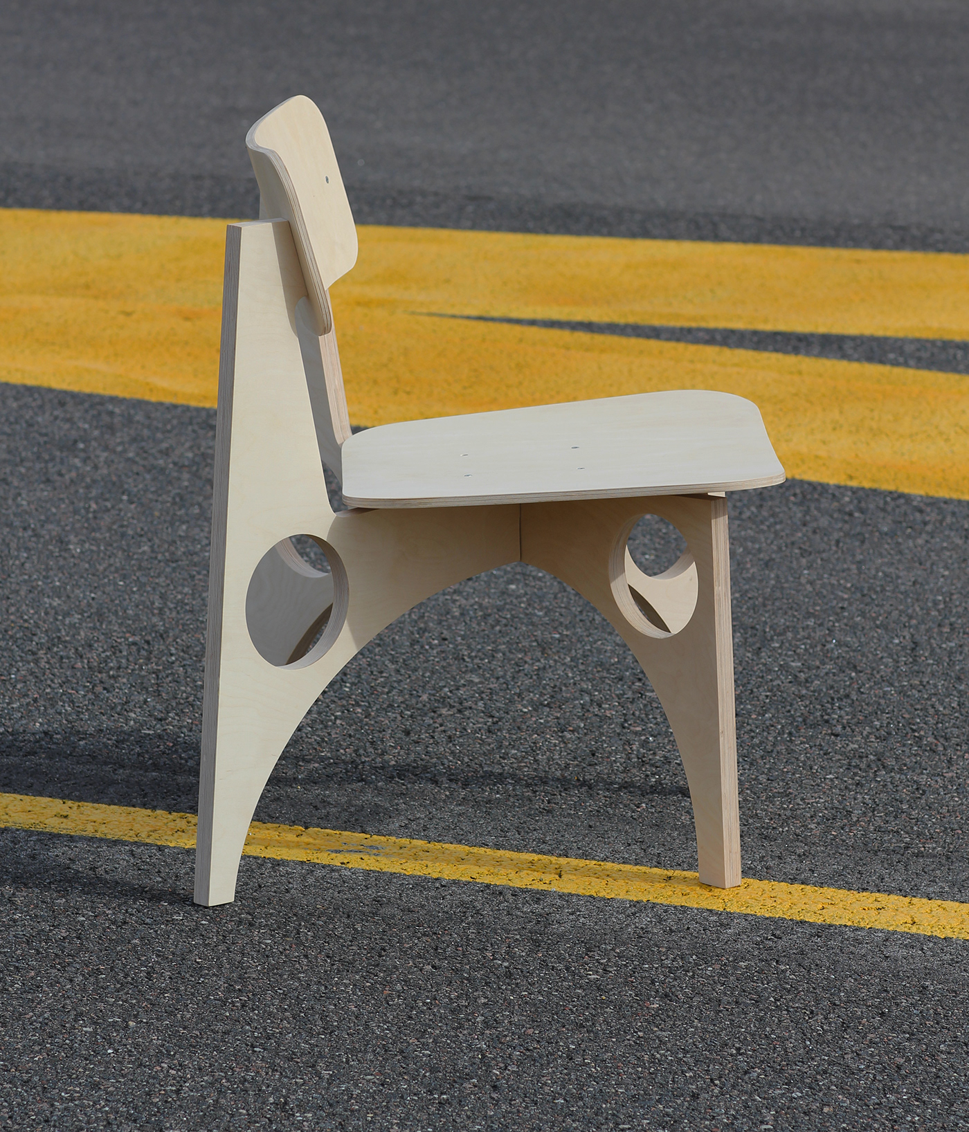 chair flatpack furniture industrial design meditation plywood Productivity