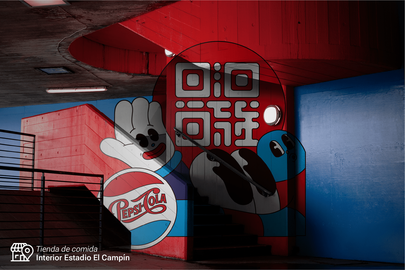 design pepsi QR Code Cannes lions colombia Graffiti Brand Design Graphic Designer