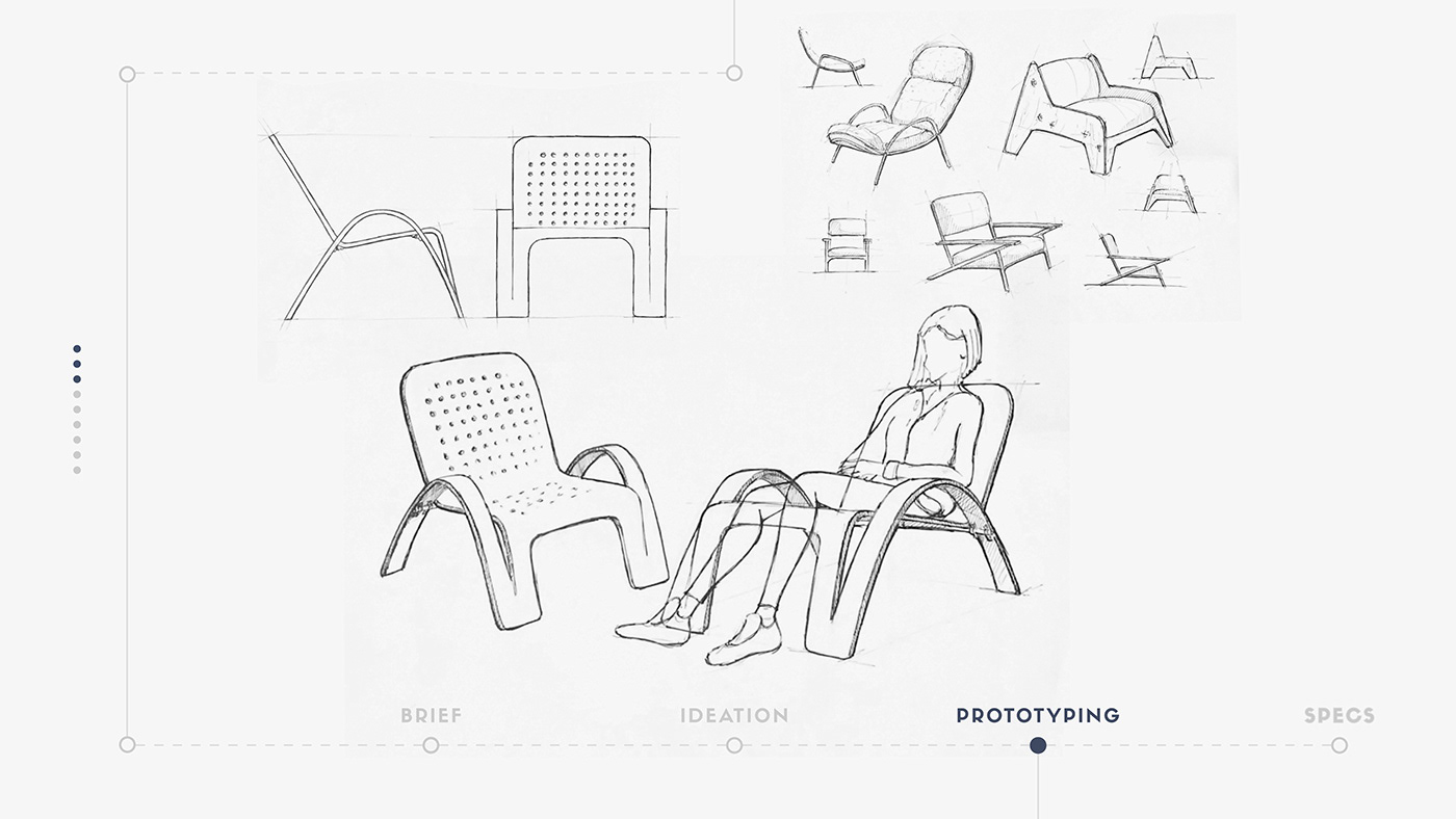 design portfolio footwear sneakers furniture industrial design  3D Render chair product design 