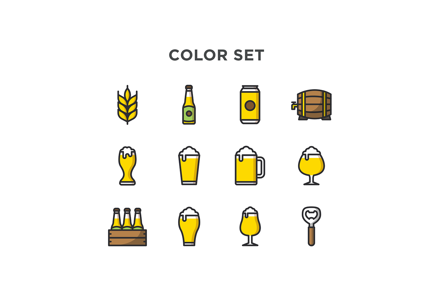 free icons free download Icon flat beer free icon glass bottle beer bucket