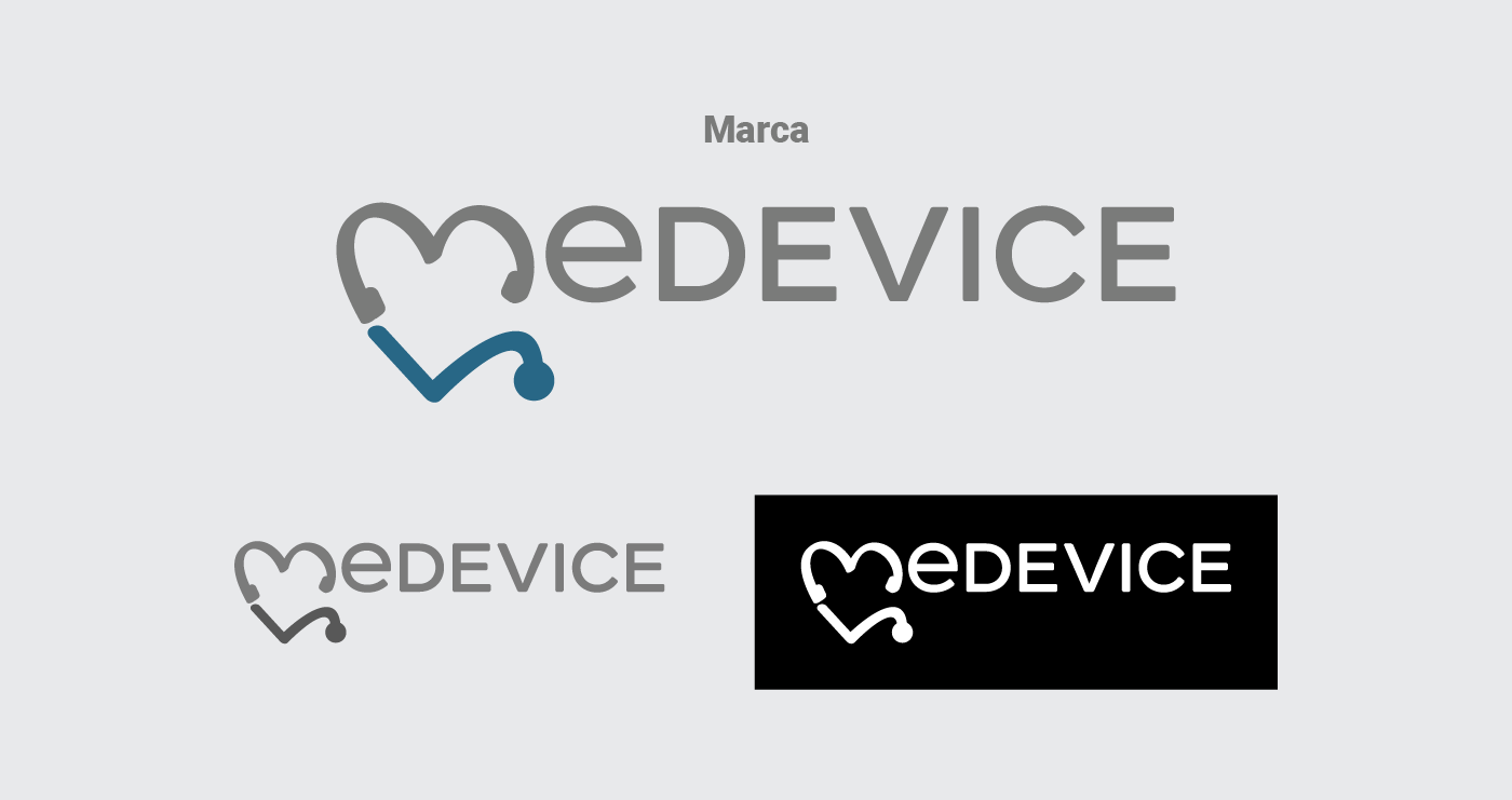 branding  medical devices Dispositivos Médicos marca logo