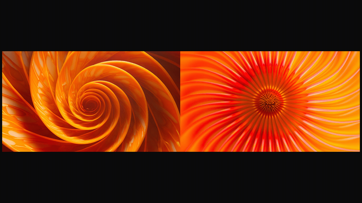 motion design 3D animation  motion graphics  graphic design  cinema 4d c4d Nature ikebana Flowers