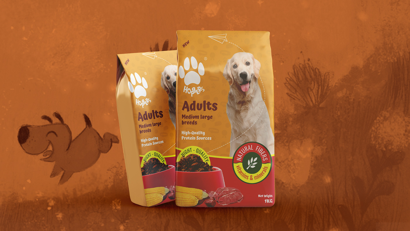 Branding design dog dog food dog food packaging Packaging packaging design pet food pet shop design product design 
