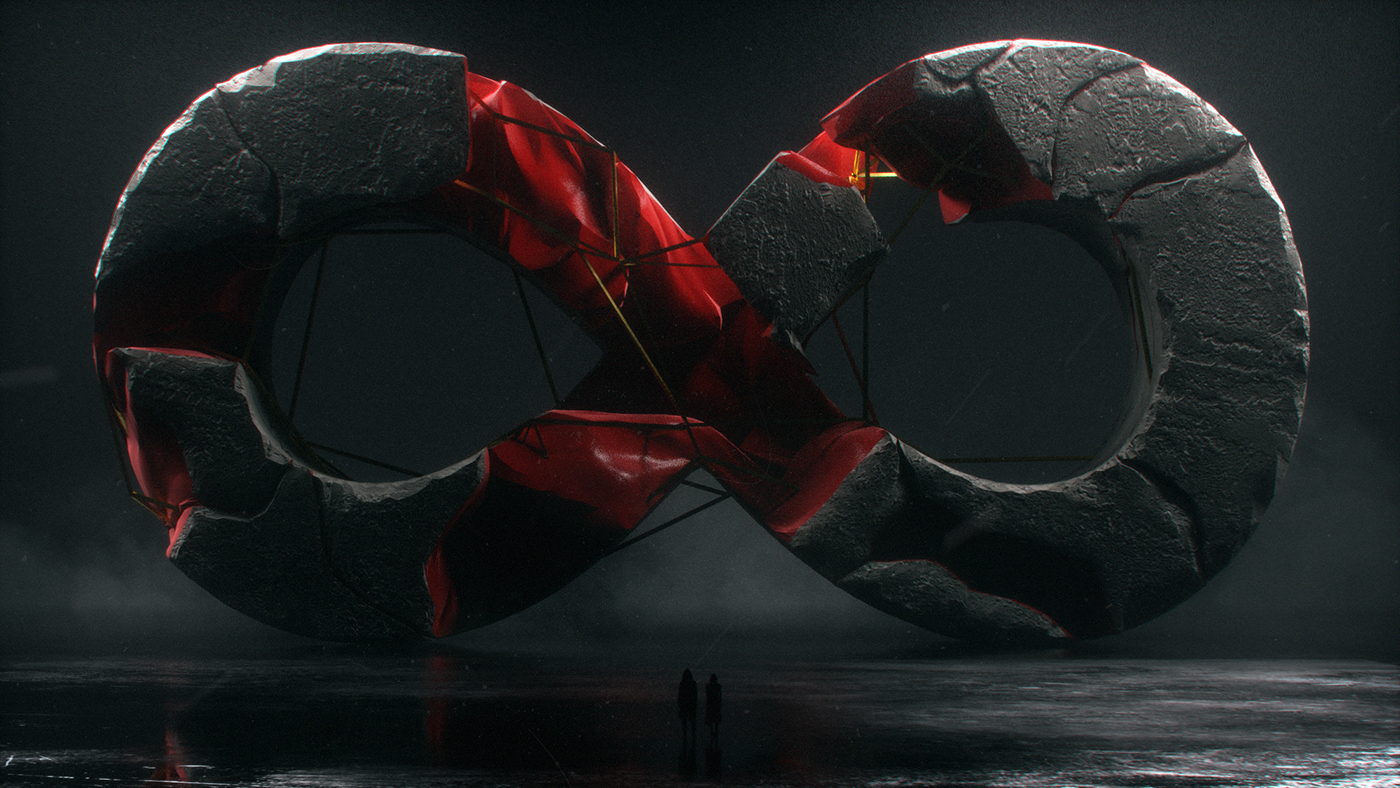 cinema 4d 3D design Scifi surreal abstract Octane Render