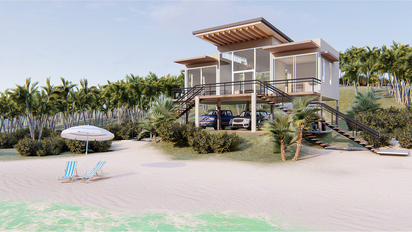 architecture Beach house