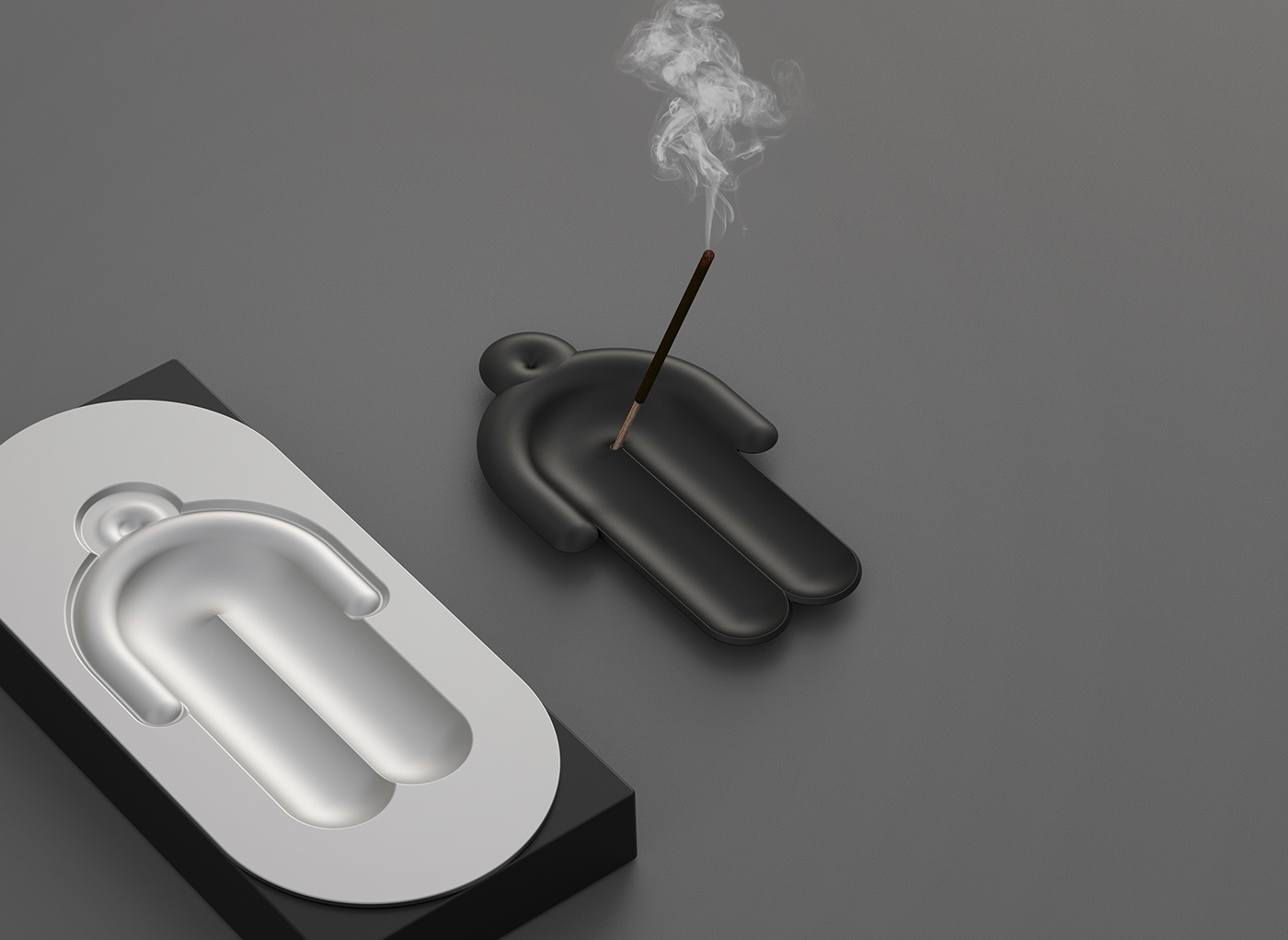 centerpiece design animation design rendering furnuture design Incense incense sticks industrial design  interior design  product design 