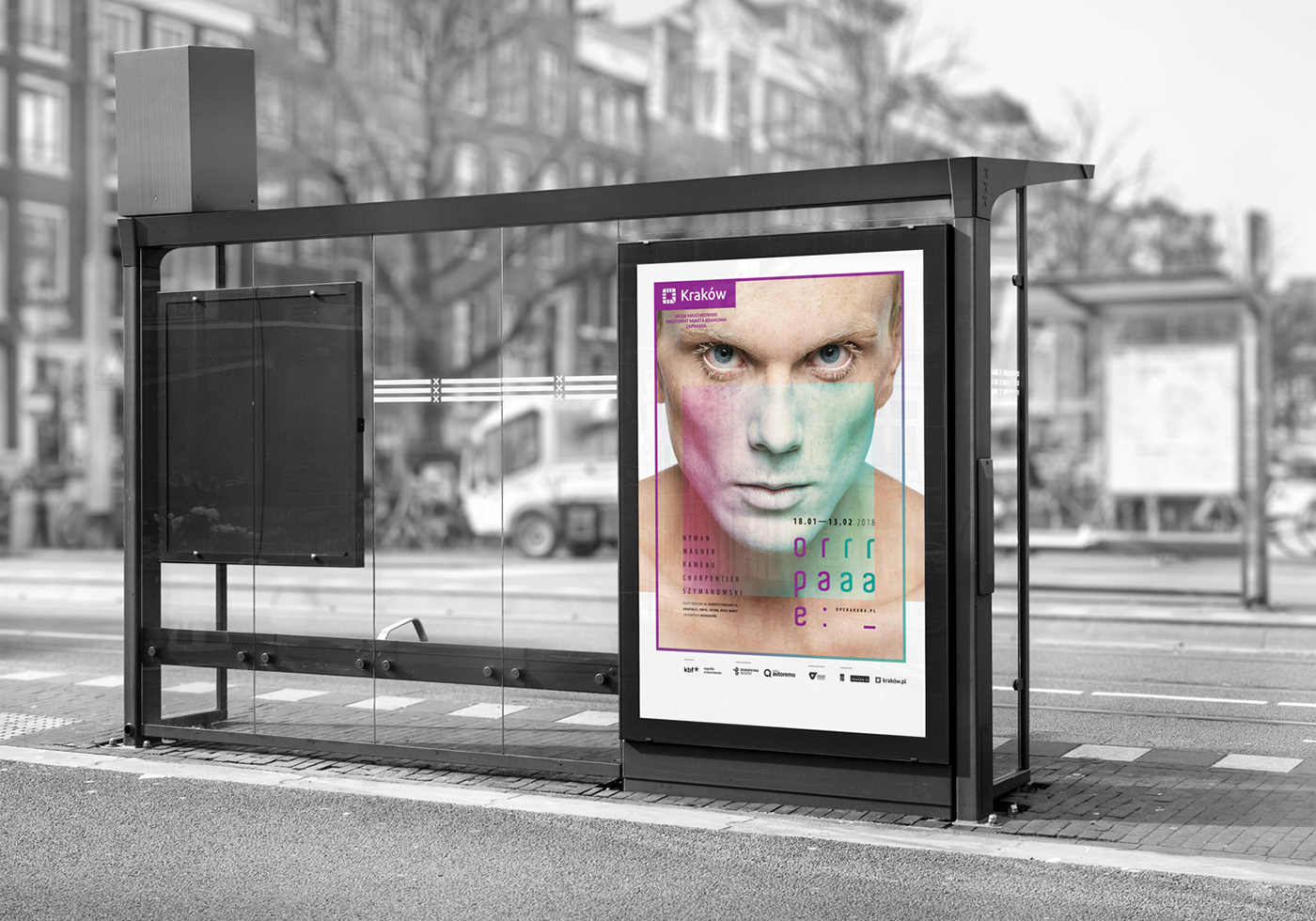 Operarara opera poster krakow KBF mint violet