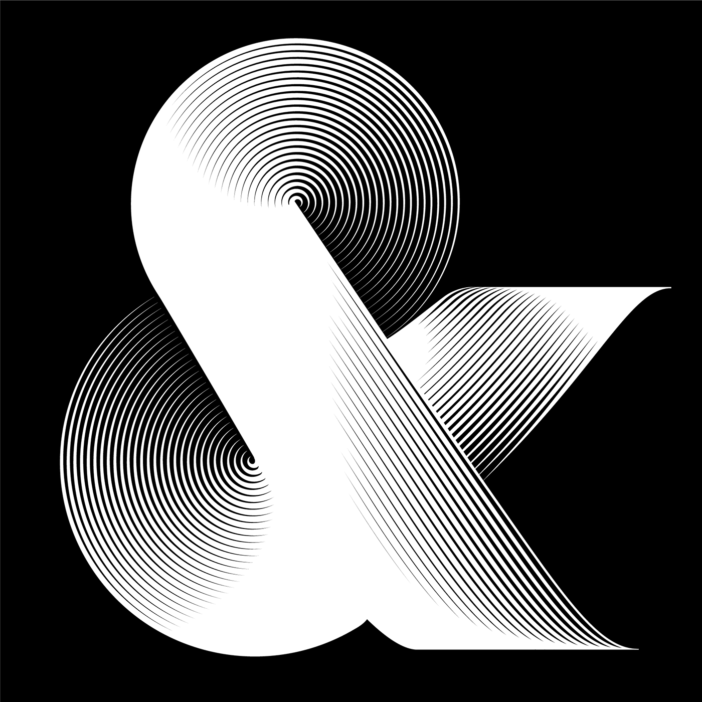 ampersand barcelona free lettering op art optical optical art symbol tipografia typography  