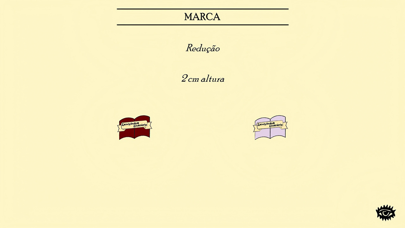 brand identity cafe DARKACADEMIA identidade visual Livraria Manual de Marca