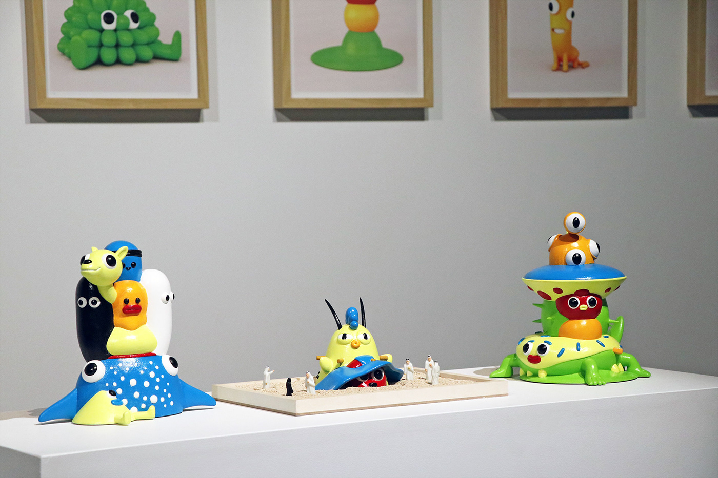 doha Qatar 3D Character design  Digital Art  3D Character Mascot Designer toys toys Exhibition 