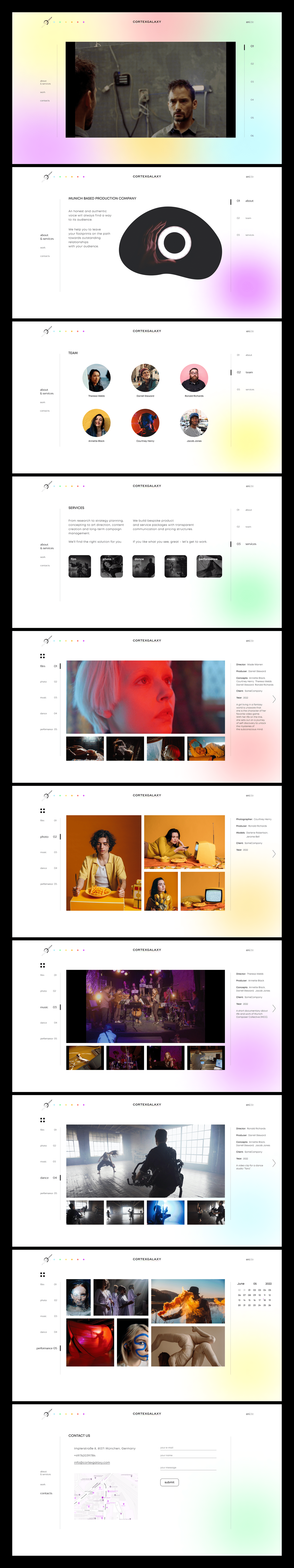 creative agency Figma promosite UI/UX UX design Web Design  Website Website Design
