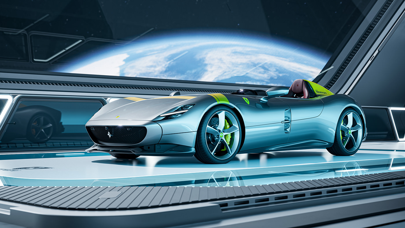 car 3D visualization UE5 Unreal Engine 5
