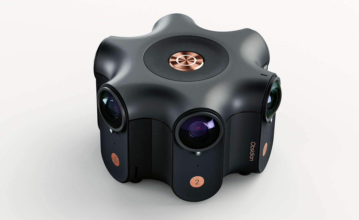 vr camera 6 lenses kandao 3d camera 360 Camera if German Design ces