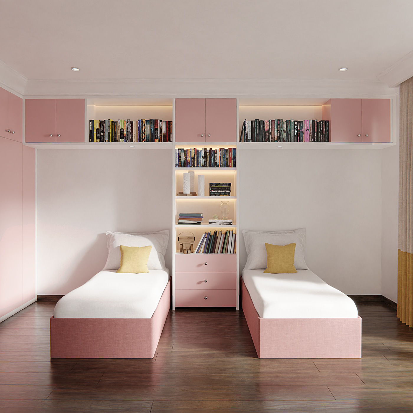 bedroom interior design  architecture Render visualization 3D modern archviz Villa appartment