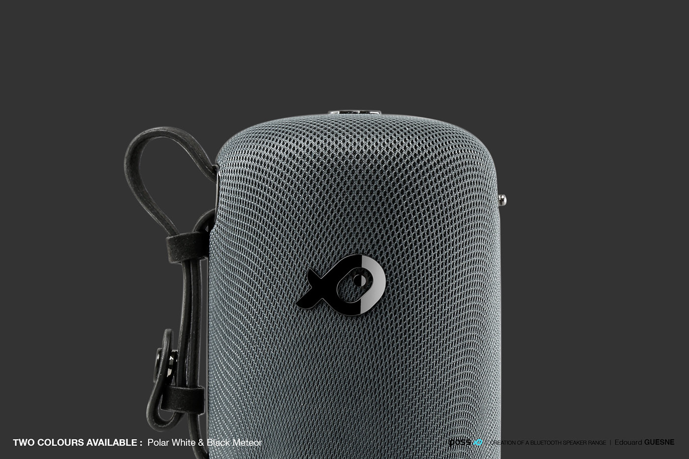 speaker bluetooth speaker poss NOMAD+ leather fabric guesne design