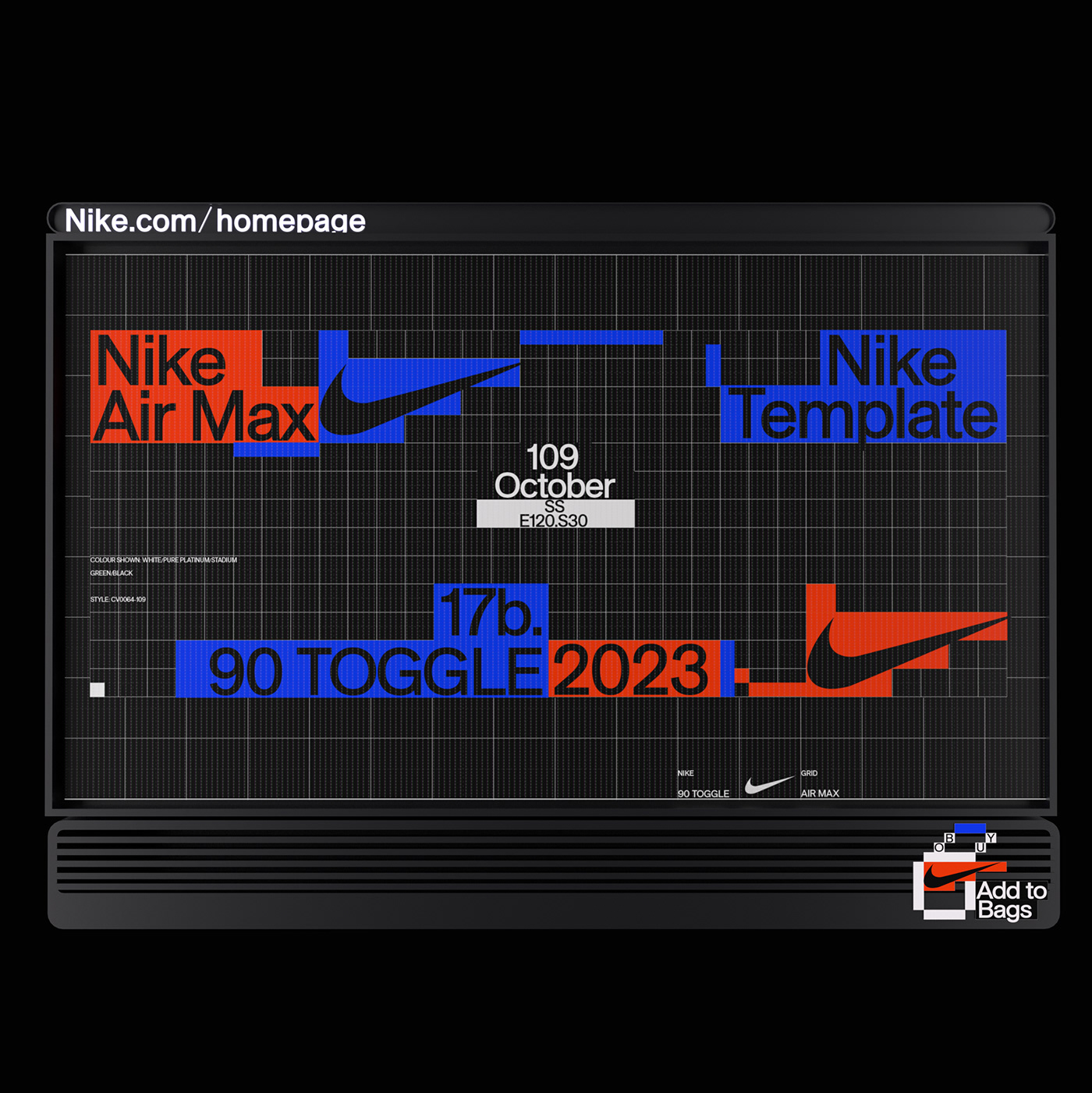 brand identity Keyvisual Nike