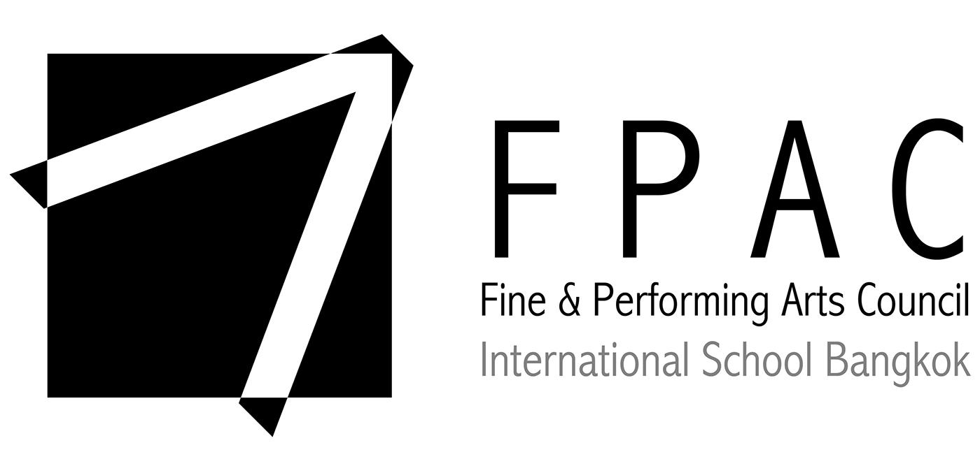 arts Arts council school Project club High School ISB FPAC fine arts council logo Logo Design