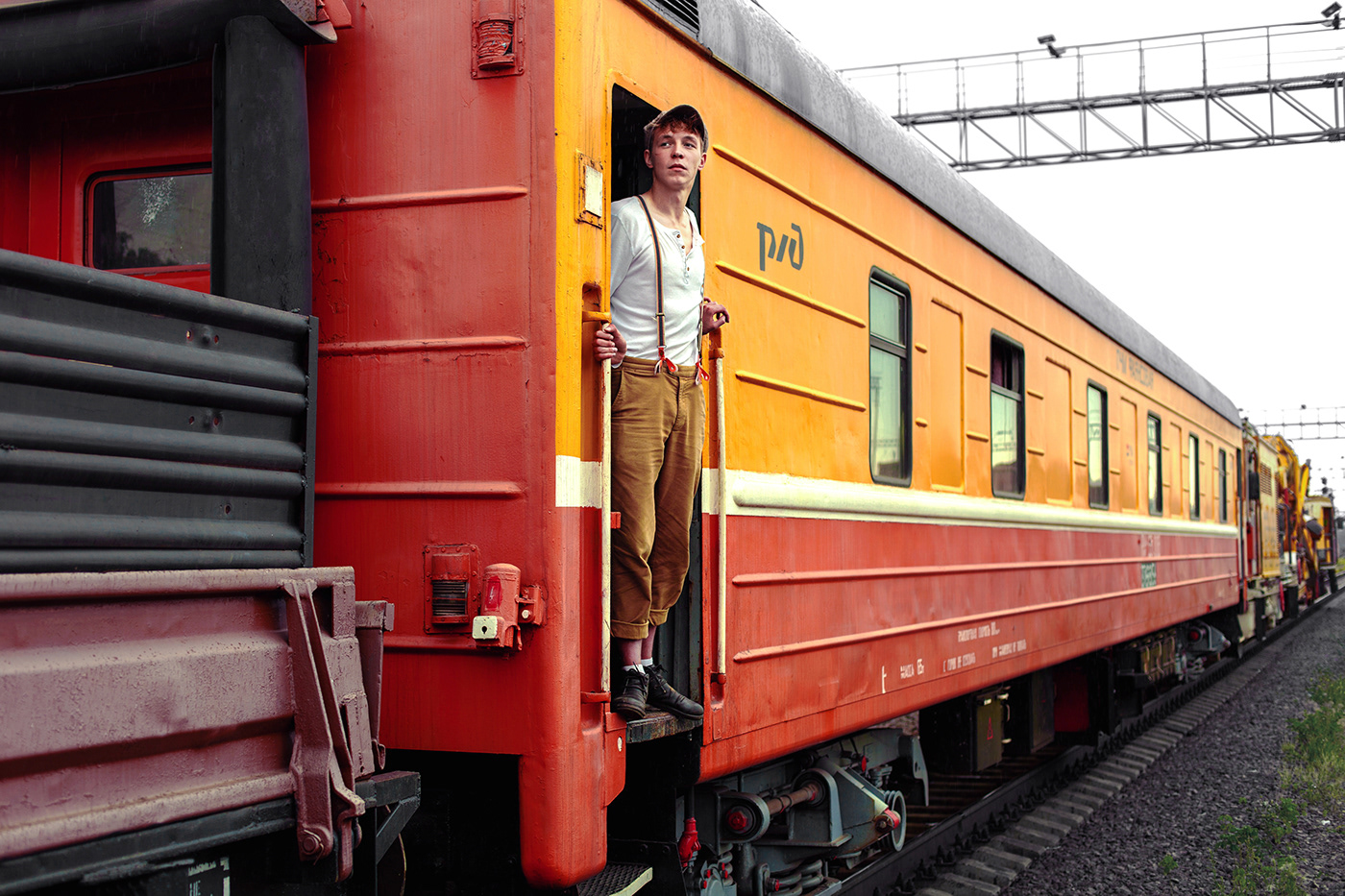 russian railways арт вагон железная дорога люди поезд портрет Ра рабочий ржд