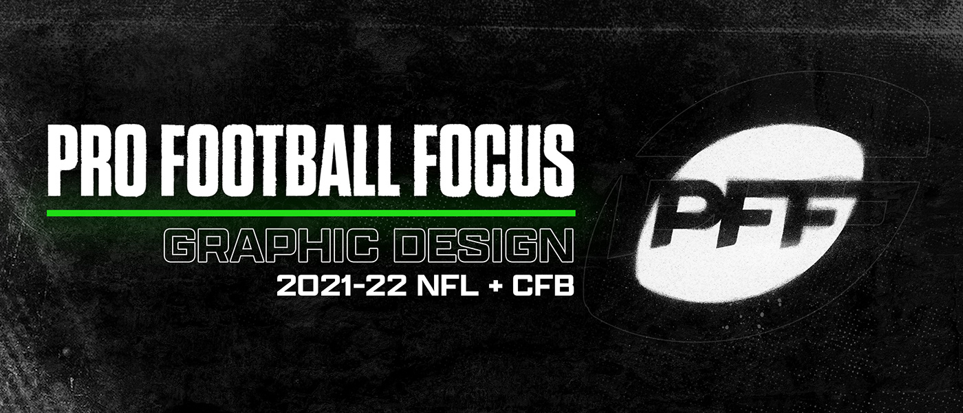 CFB graphic design  nfl pff Pro Football Focus