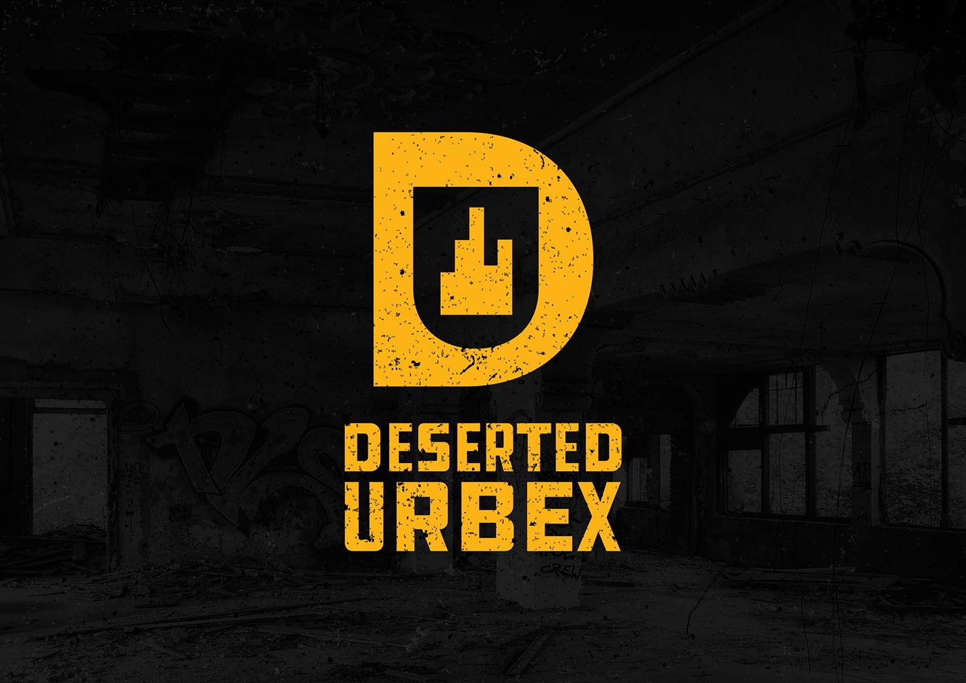 logo Logo Design urbex modernism mark Urban exploring