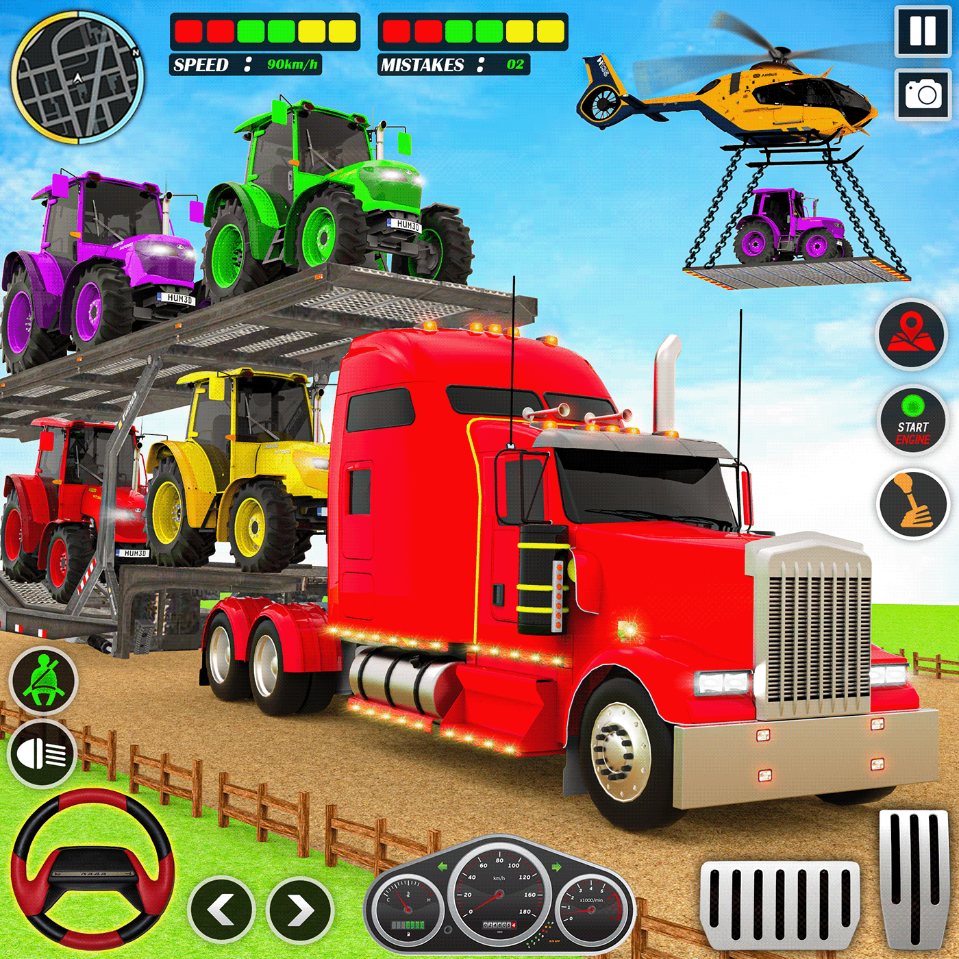 Farm Tractor tractor transport