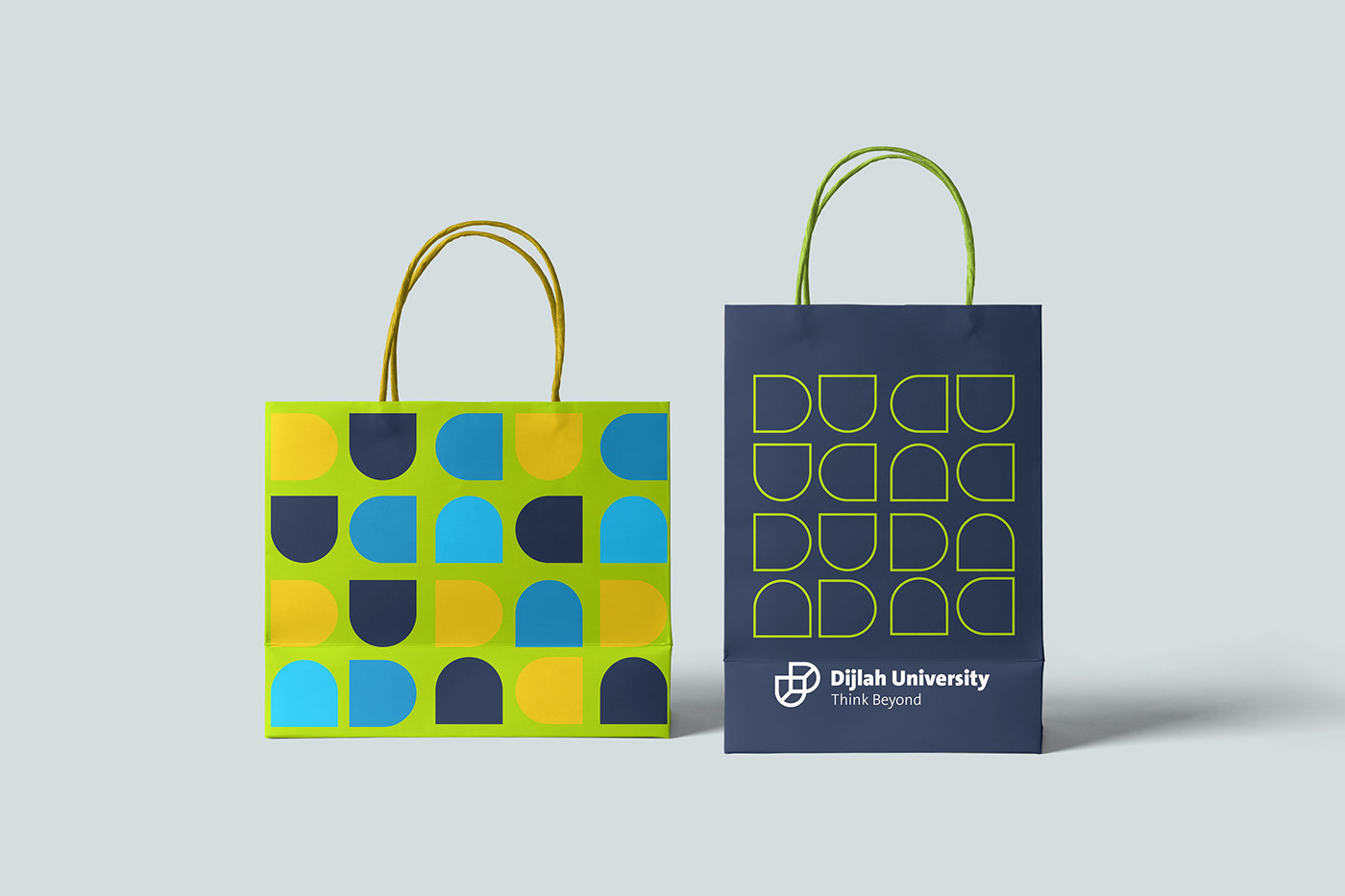 arabic branding  Dynamic Layout logo logos University