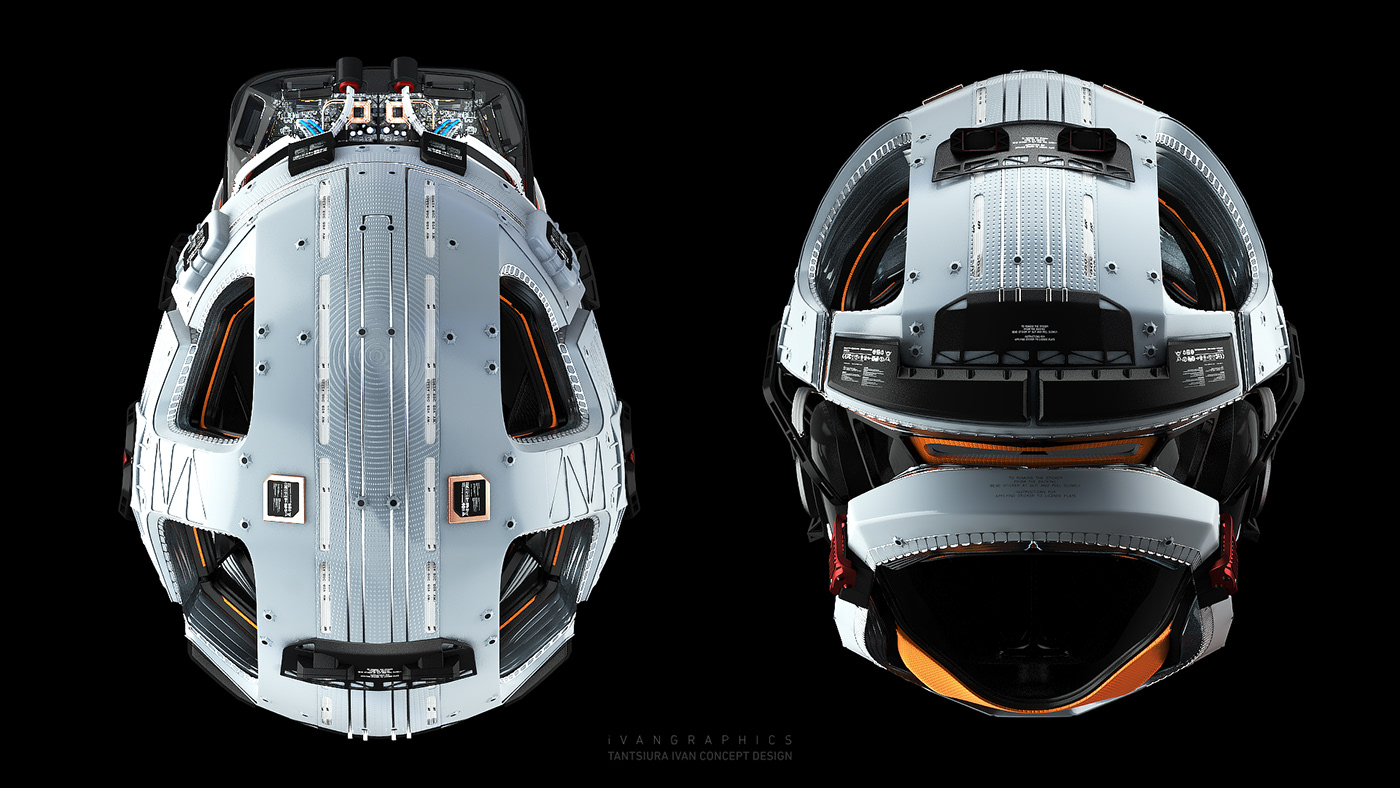 military design Helmet concept design 3D army soldier Military Armor future