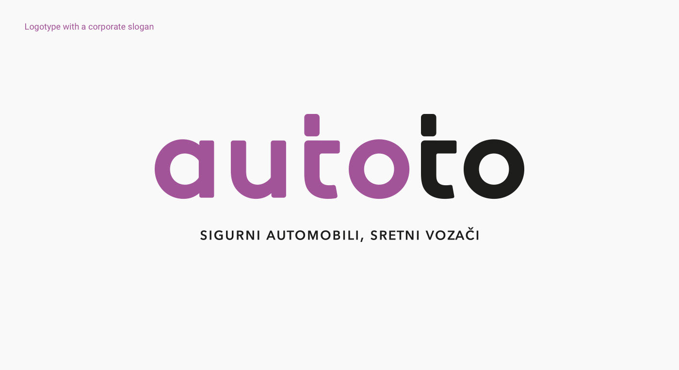 logo Logotype car Auto sales purple black human driver