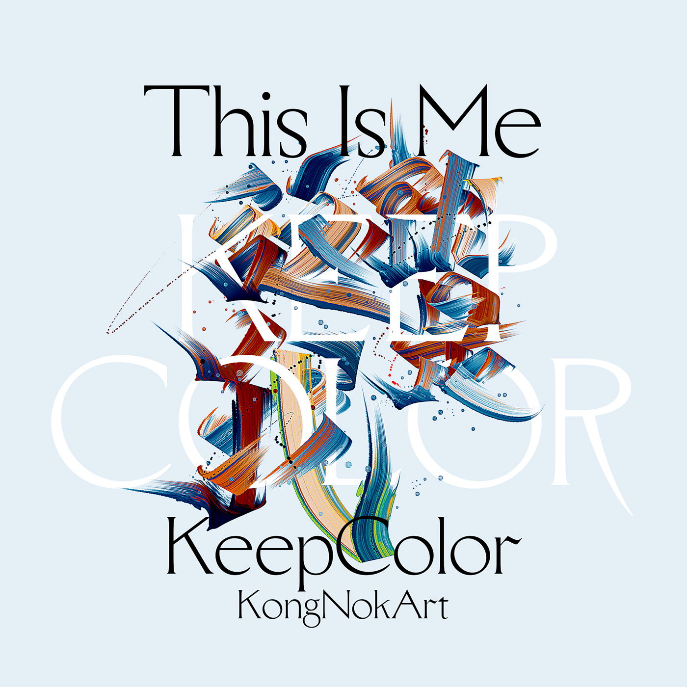 art lettering logos Logotype paint poster typography   字體設計 color type
