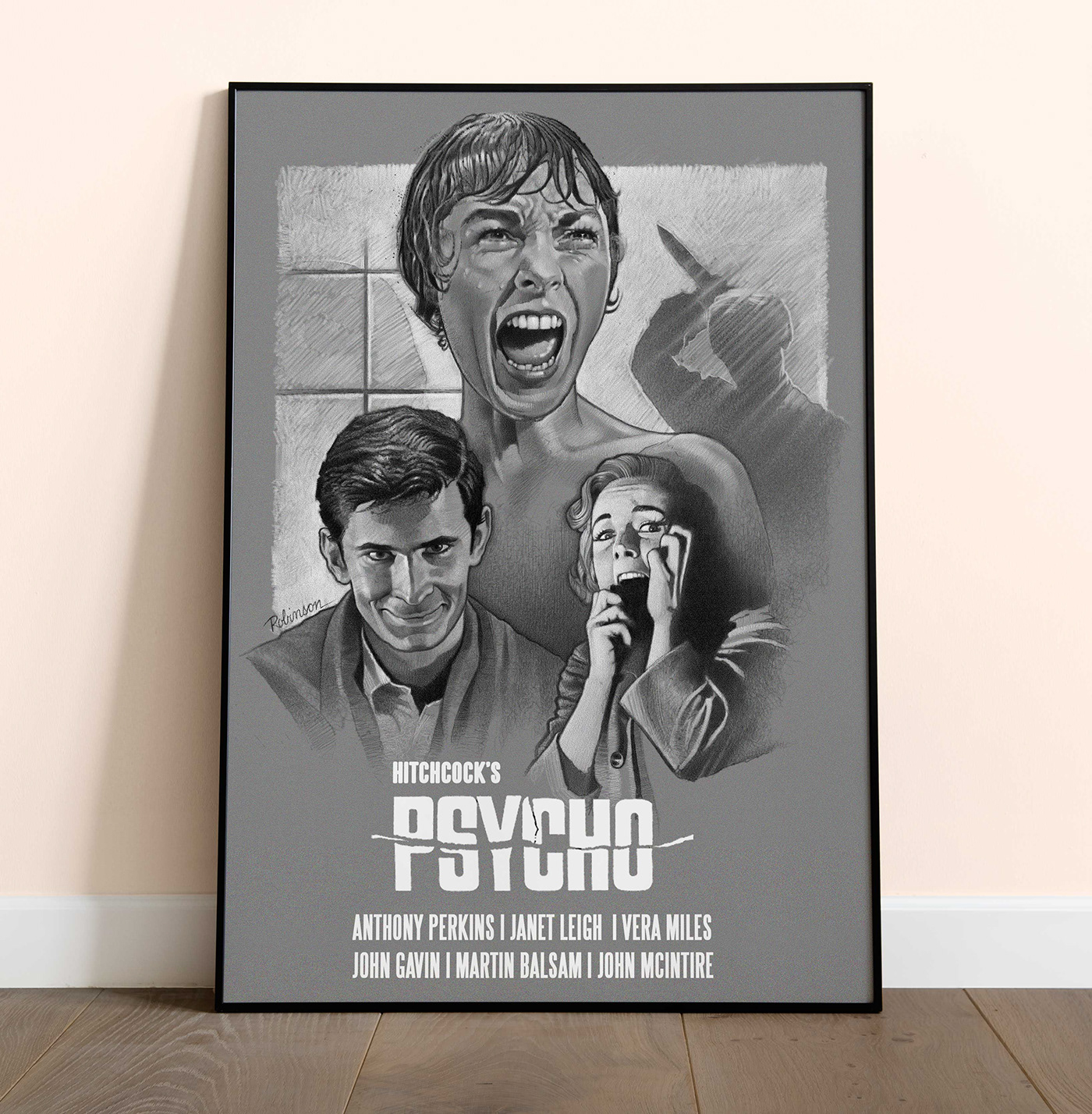 alfred hitchcock psycho janet leigh anthony perkins psycho (1960) martin balsam