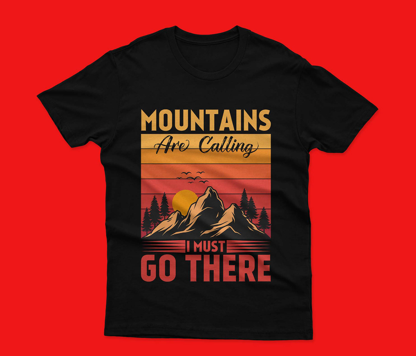 t-shirt Tshirt Design vector Outdoor mountain retro design Hiking t- shirt design mountain hiking outdoor hiking tshirt outdoor tshirt