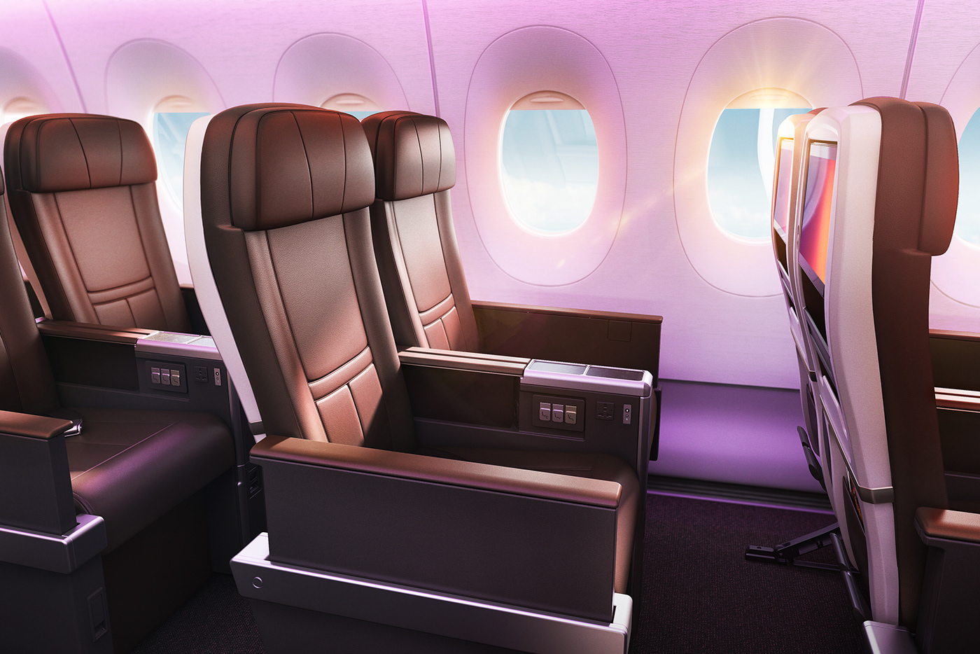 first class Interior location luxury planes Virgin Atlantic