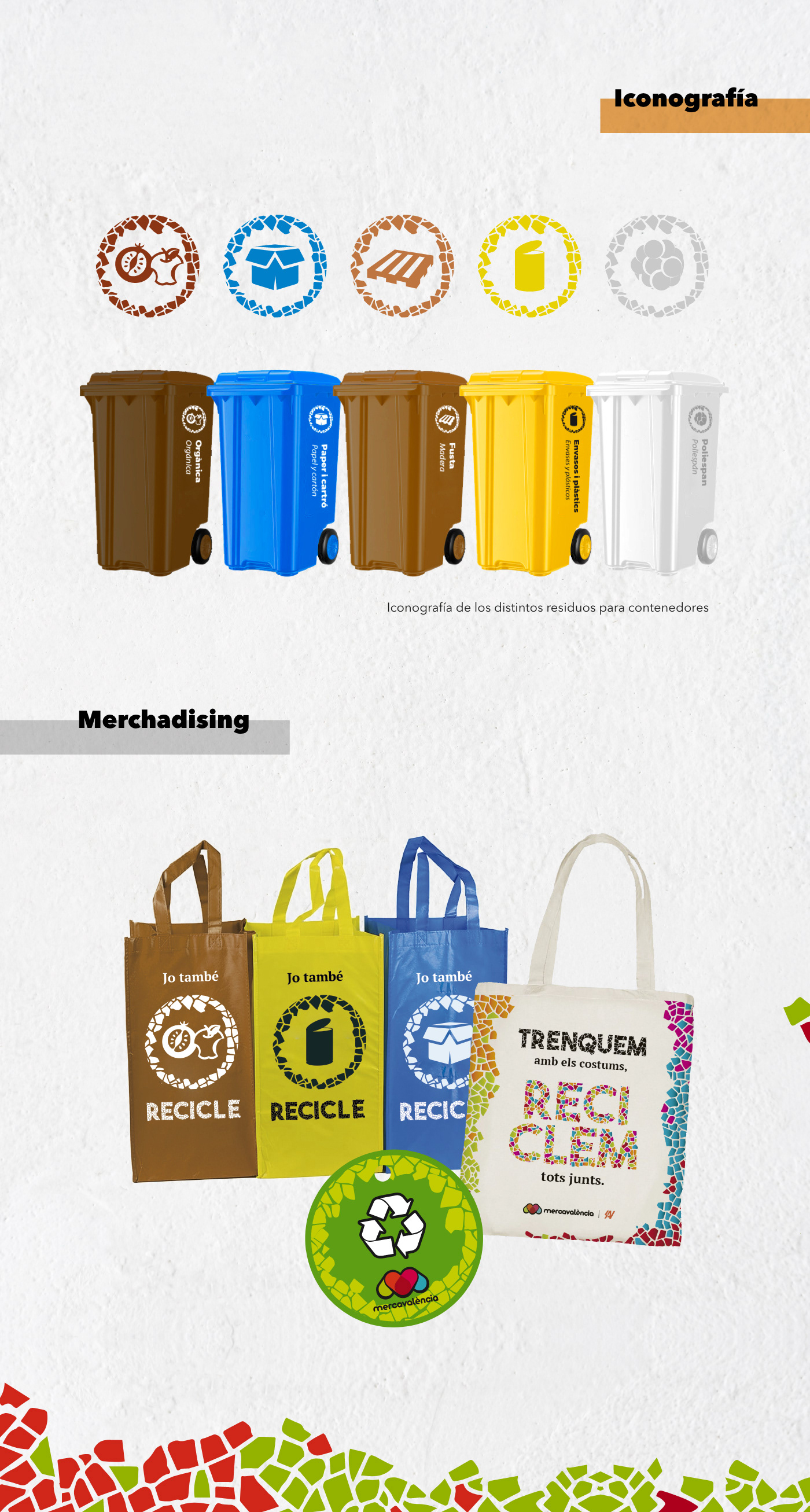 branding  cartelería concienciación diseño gráfico merchandising reciclaje valencia