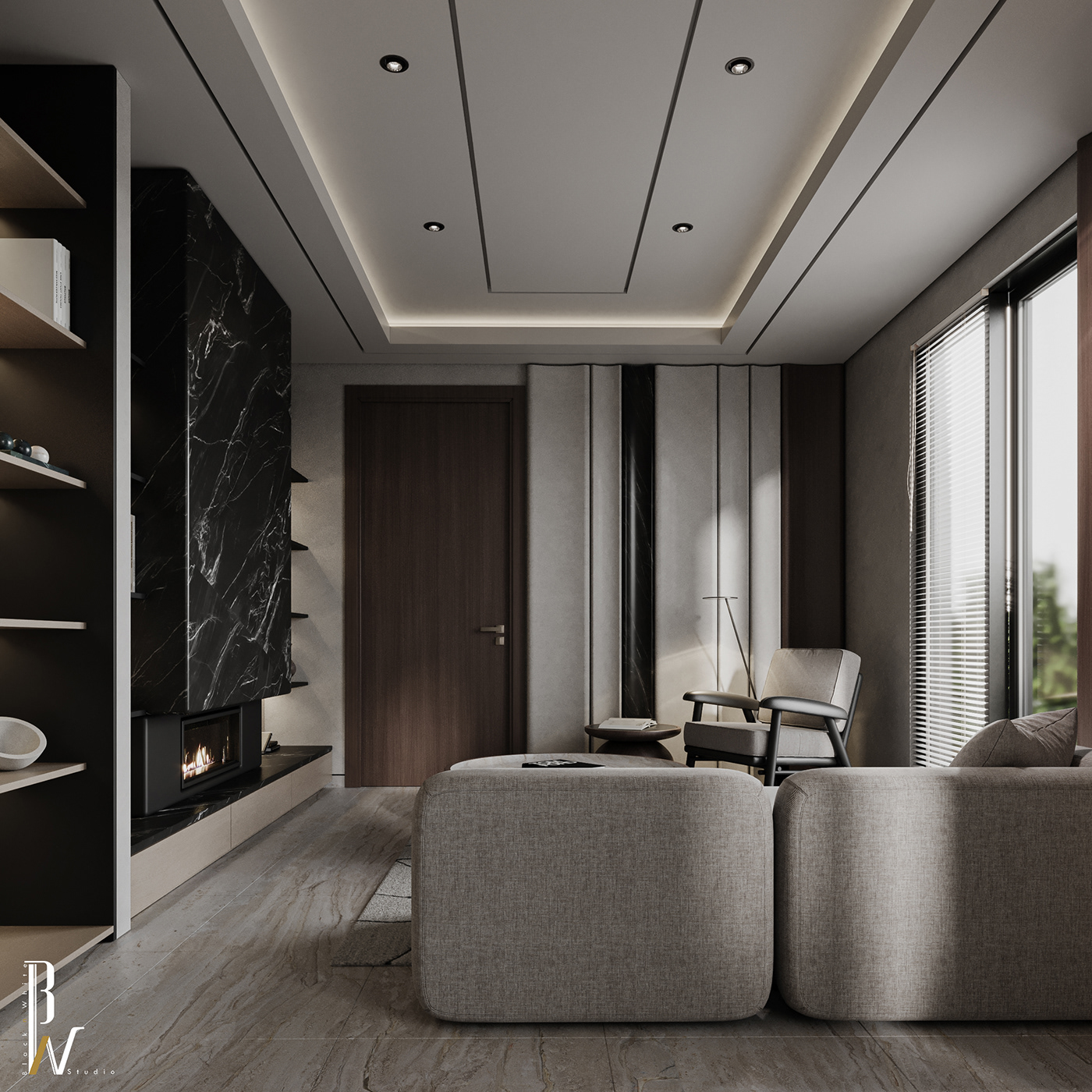3D interior design  Render visualization 3ds max modern corona architecture vray archviz