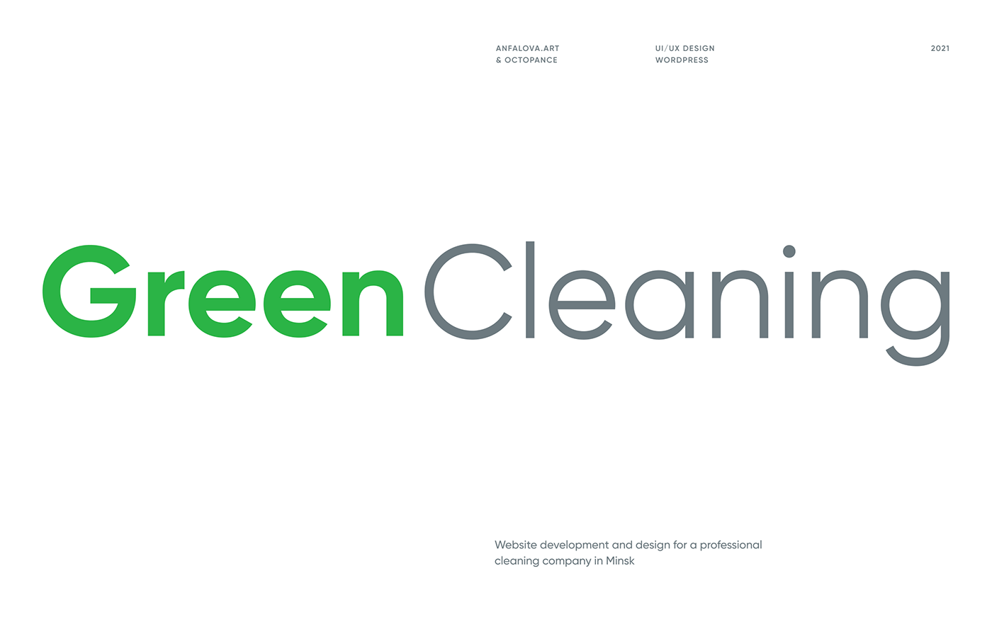business clean cleaning services company minimal mobile modern UI ux Webdesign