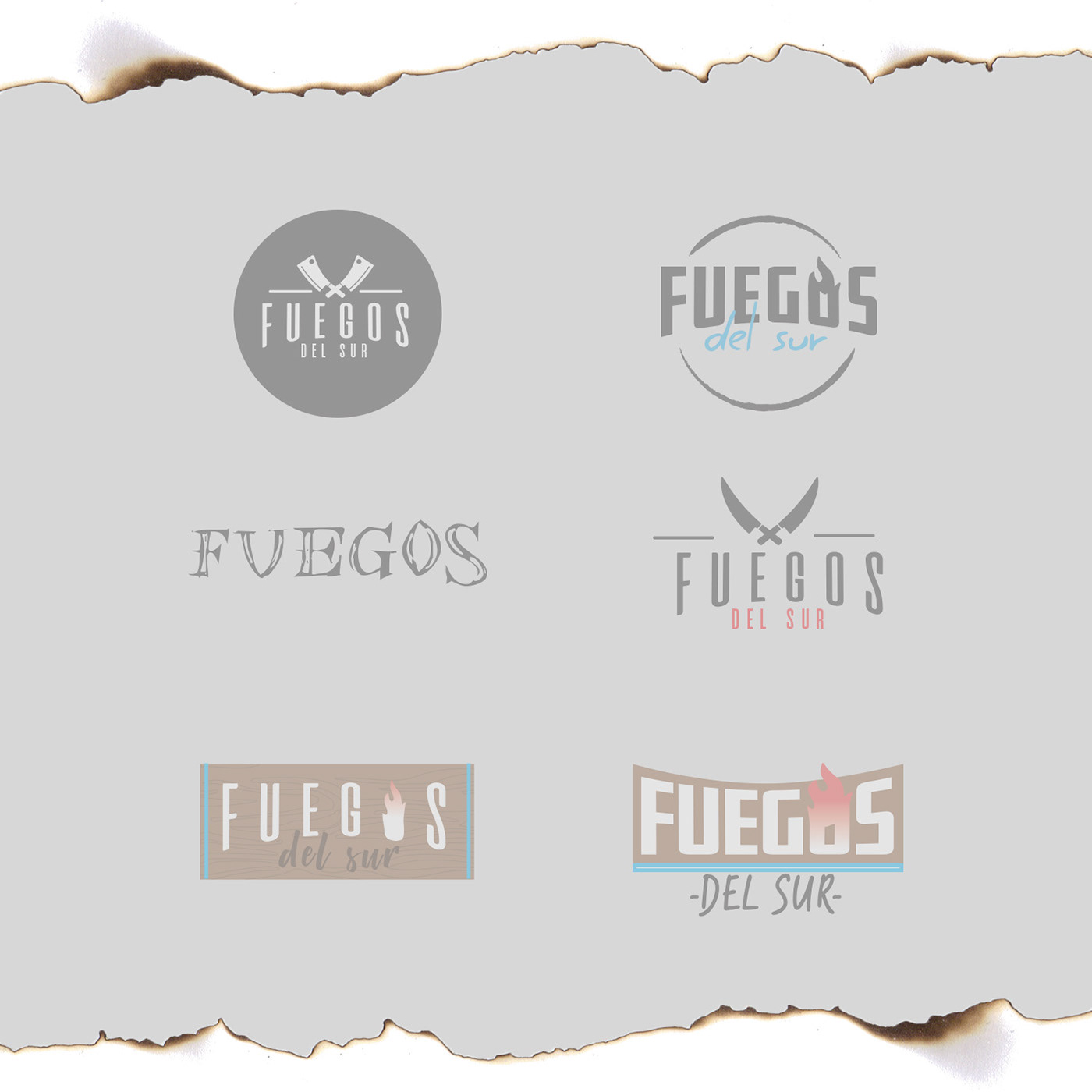 argentine restaurant logo design reface branding 
